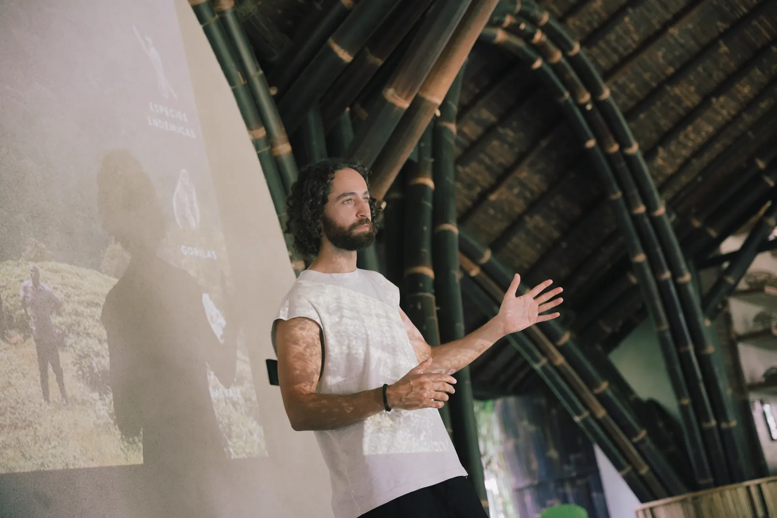 Bamboo architect Pablo Luna