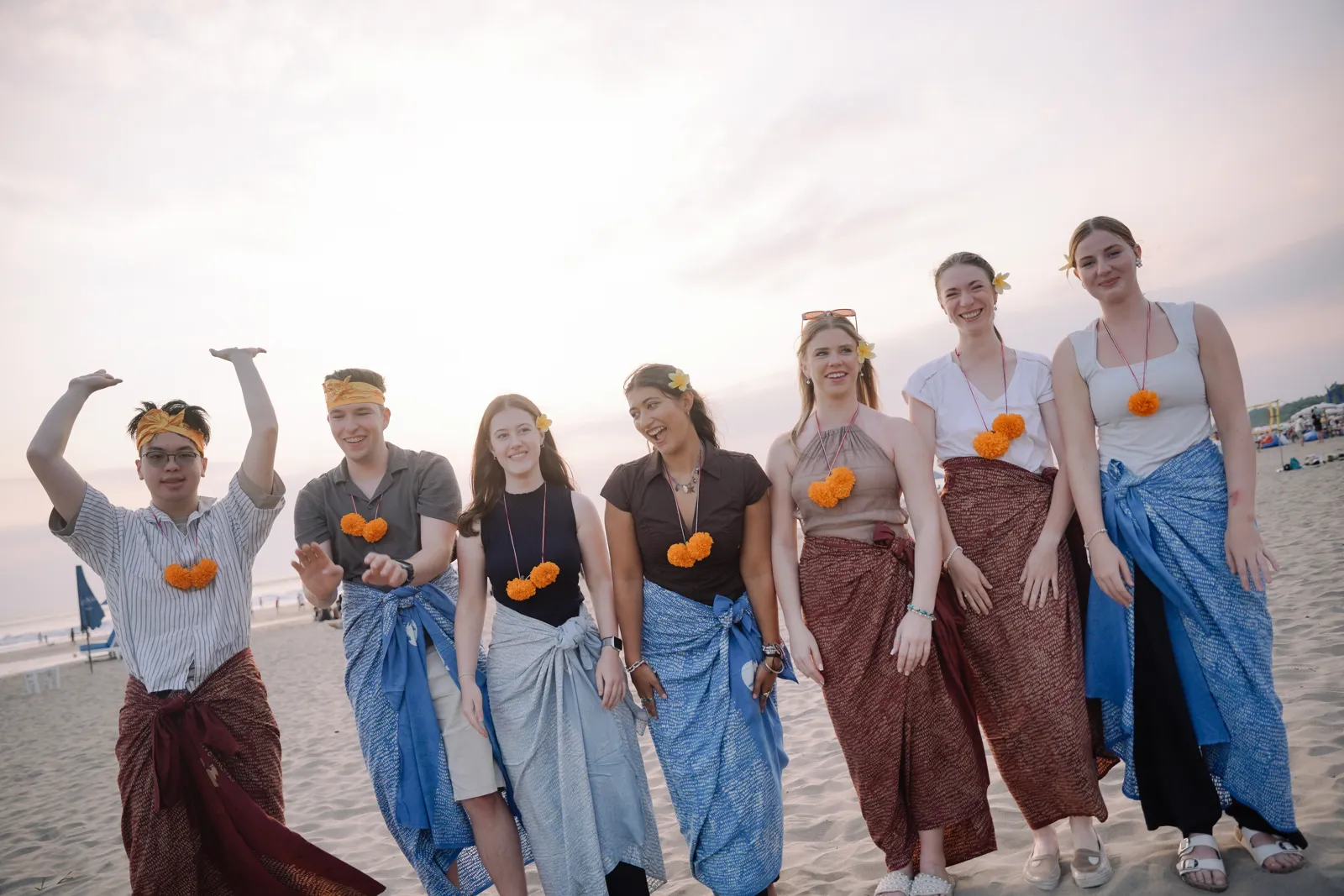 Welcome dinner on the beach